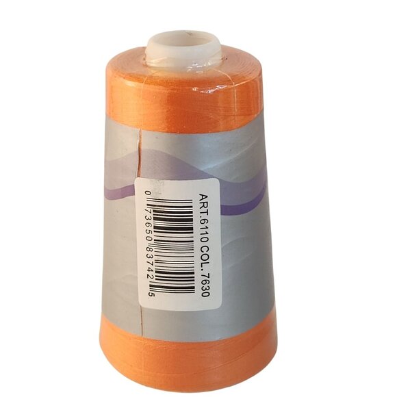 Coats SureLock Overlock Machine Thread 4-Pack 3000 Yards Each Orange Blue Yellow - Picture 10 of 10